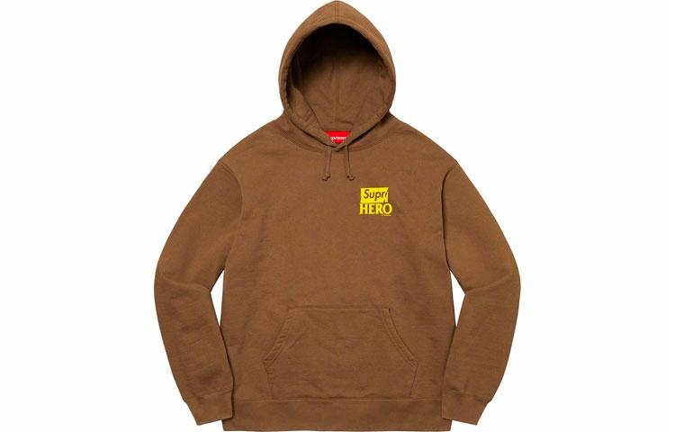 Худи Supreme SS22 Week 17 x Antihero (черное)
