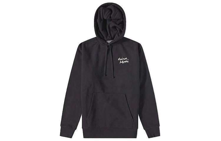 Мужское худи Maison Kitsune (черное)