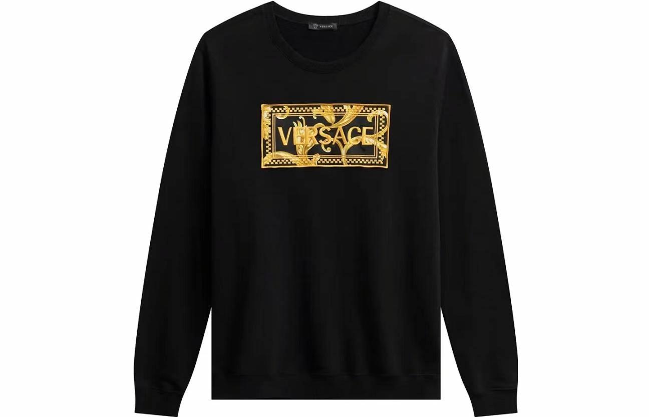 Мужское худи Versace (черное)