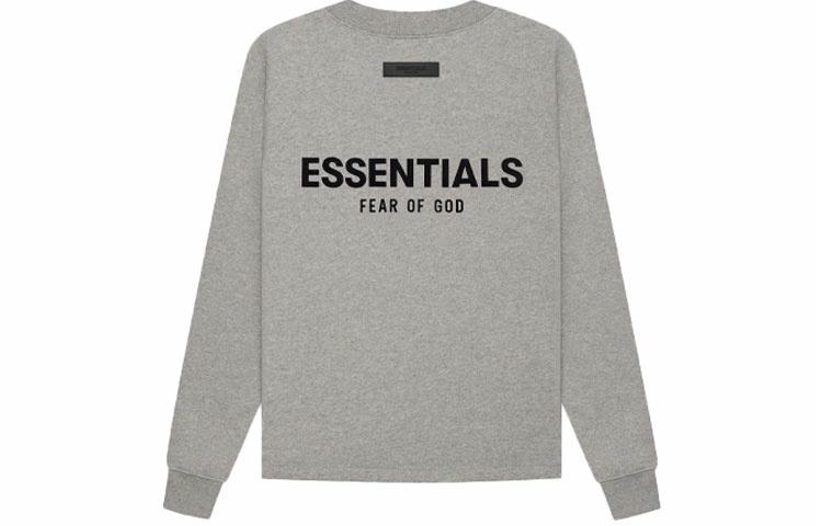 Худи Fear of God Essentials SS22 Crewneck (темно-серое)