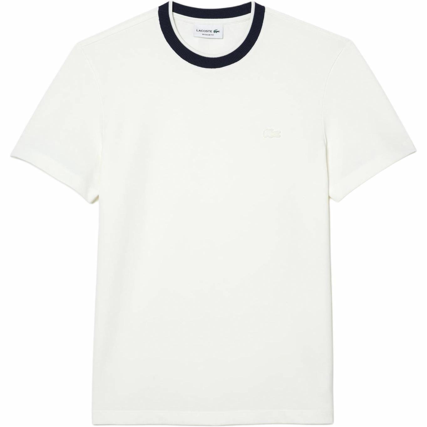 Мужская футболка LACOSTE LACOSTE T (кремовая)