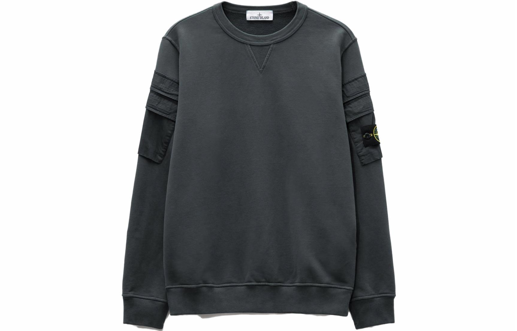 Худи Stone Island Fleece Lining (серое)