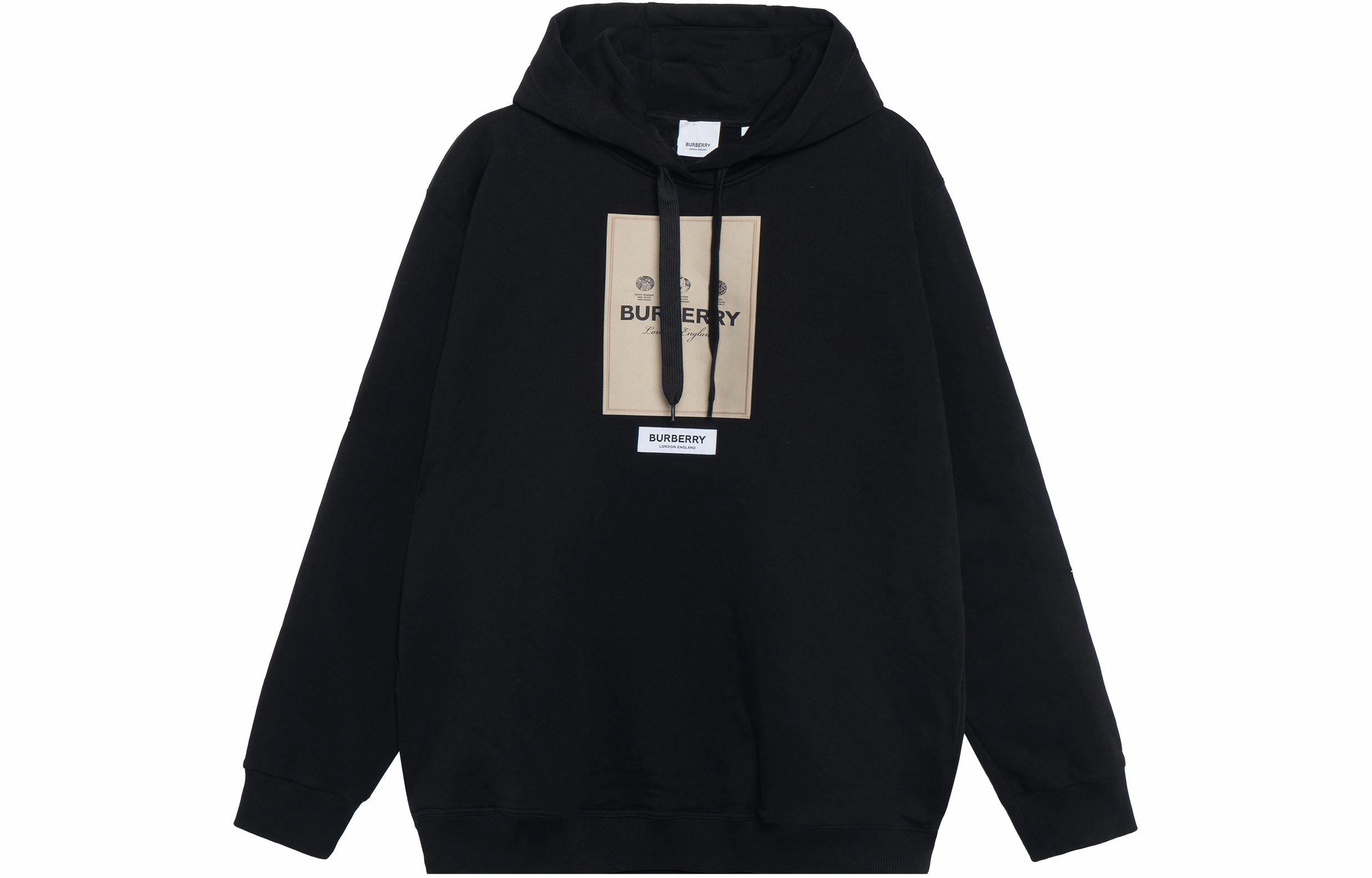 Мужское худи Burberry (черное)