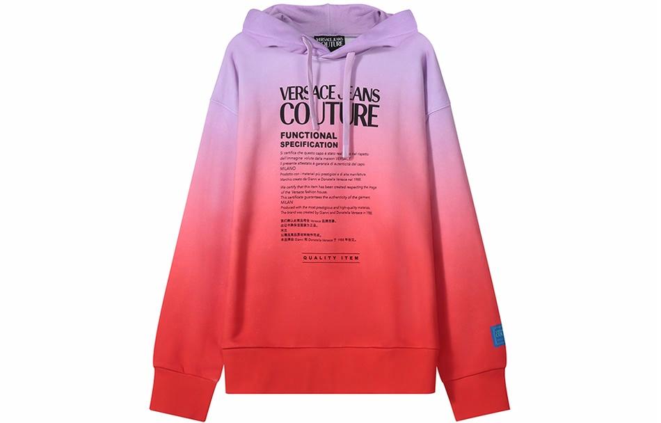Мужское худи Versace Jeans Couture (фиолетовое)