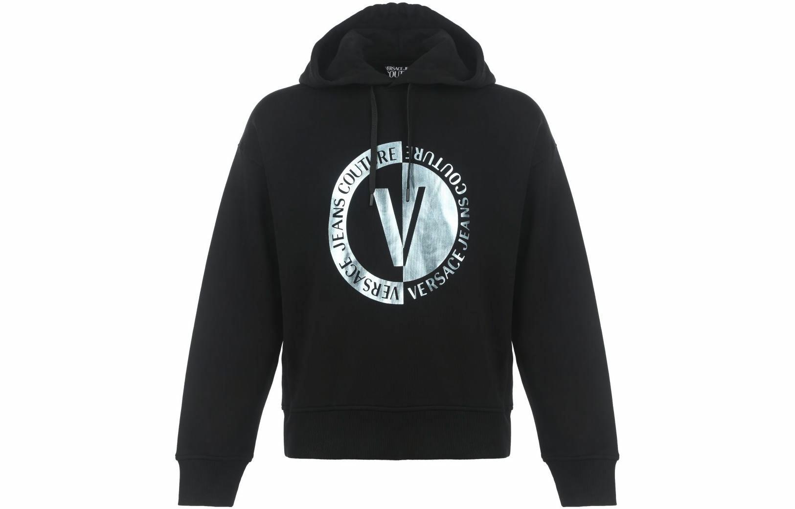 Мужской свитшот Versace Jeans Couture FW23 (черный)