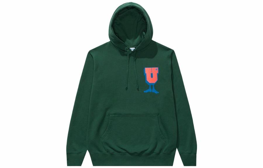 Худи UNDEFEATED с логотипом (черное)