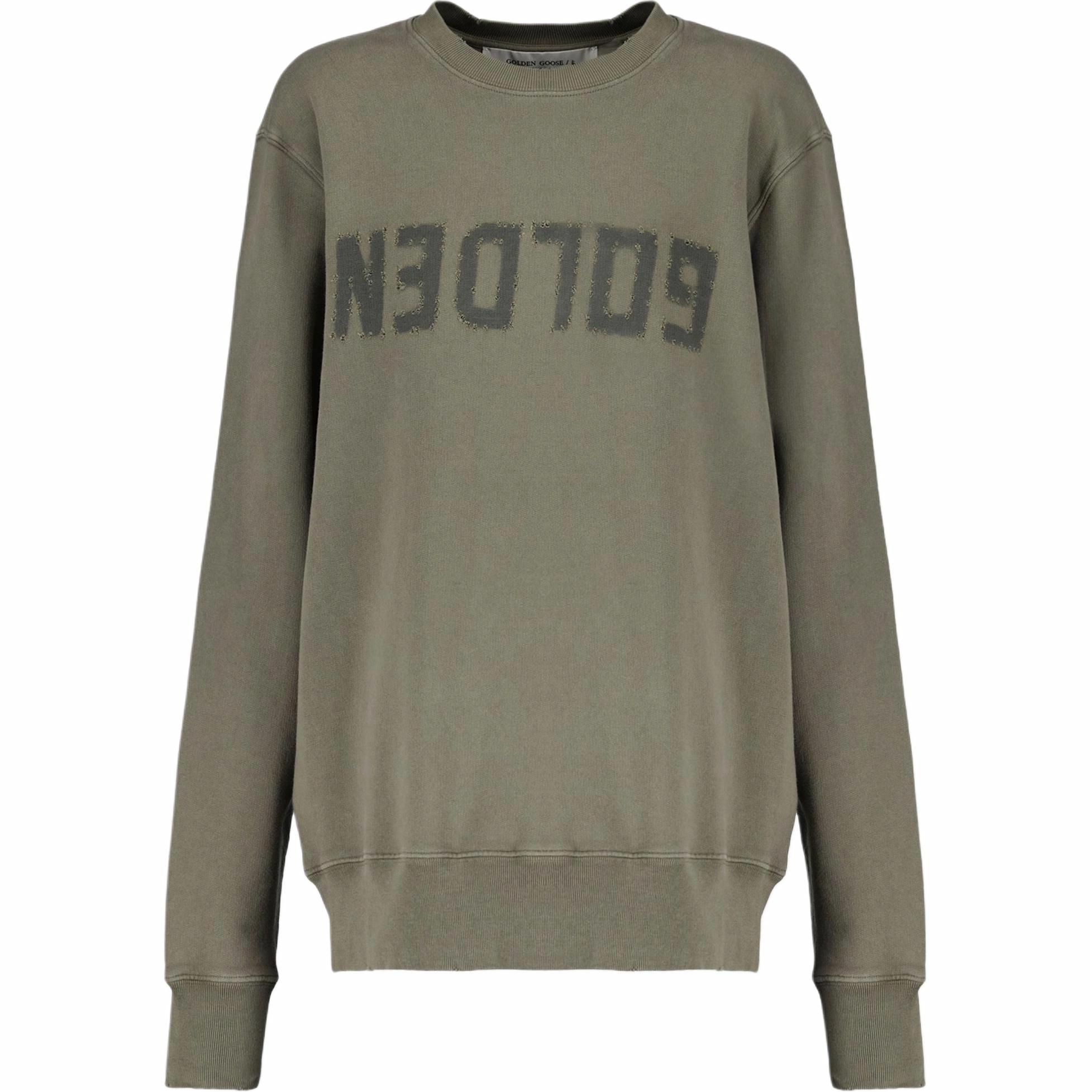 Мужские худи Golden Goose FW22 (оливково-зеленое)
