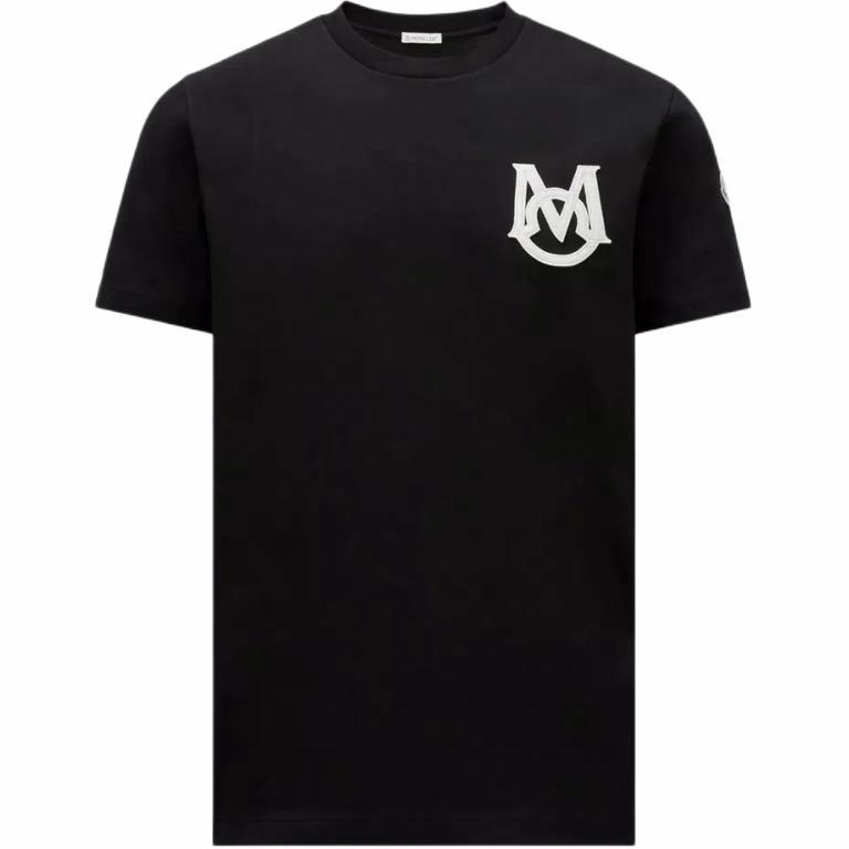 Мужская футболка Moncler (черная)