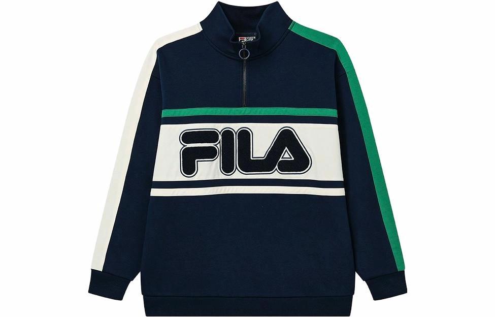 Худи Fila (серо-синее)