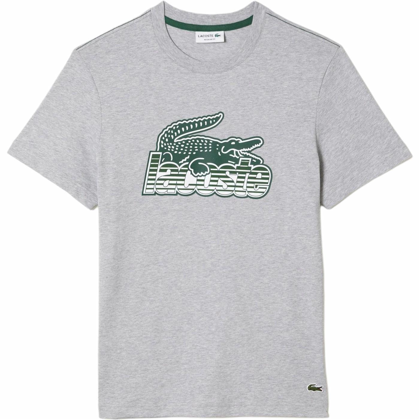 Мужская футболка LACOSTE LACOSTE (серая)
