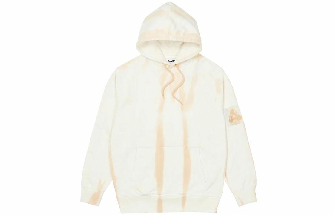 Худи Palace FW22 Zebra Tie Dye Hood (оранжевое)