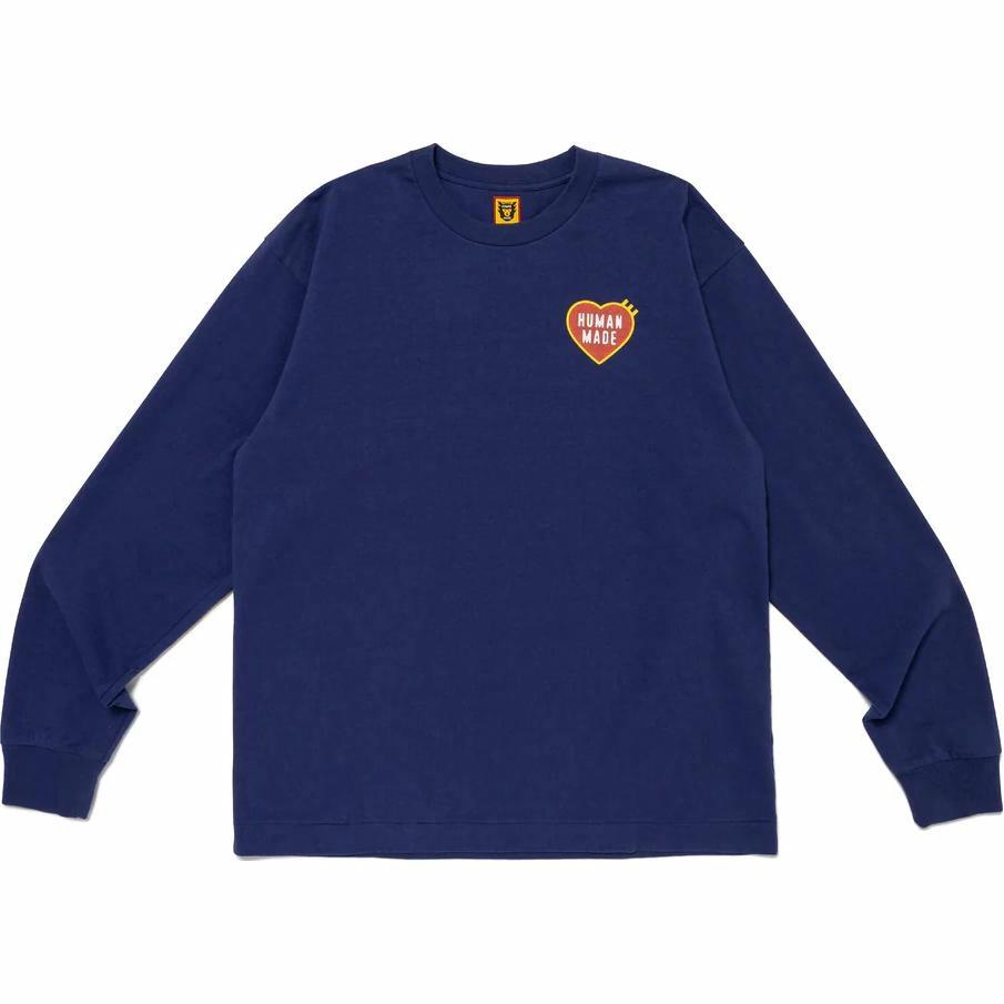 Лонгслив Human Made HUMAN MADE FW24 LOGOT (черный)