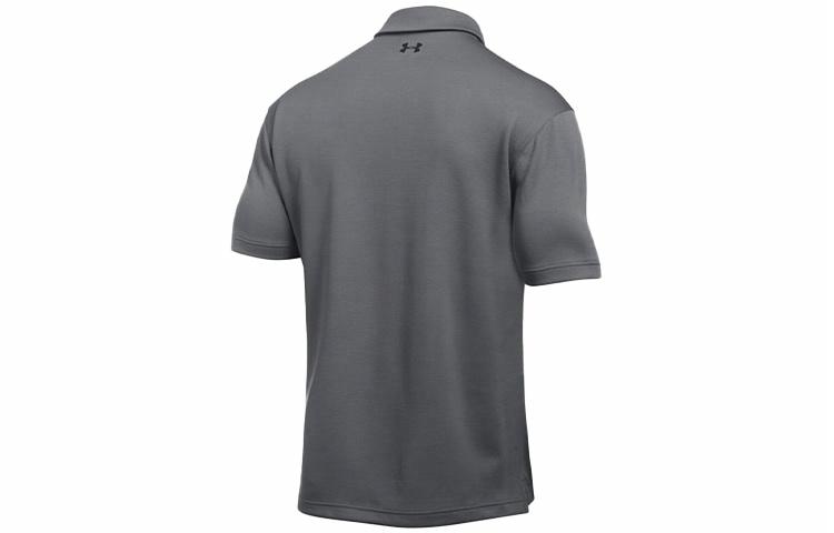 Мужская футболка Under Armour Under Armour Polo (серая) — фото 2