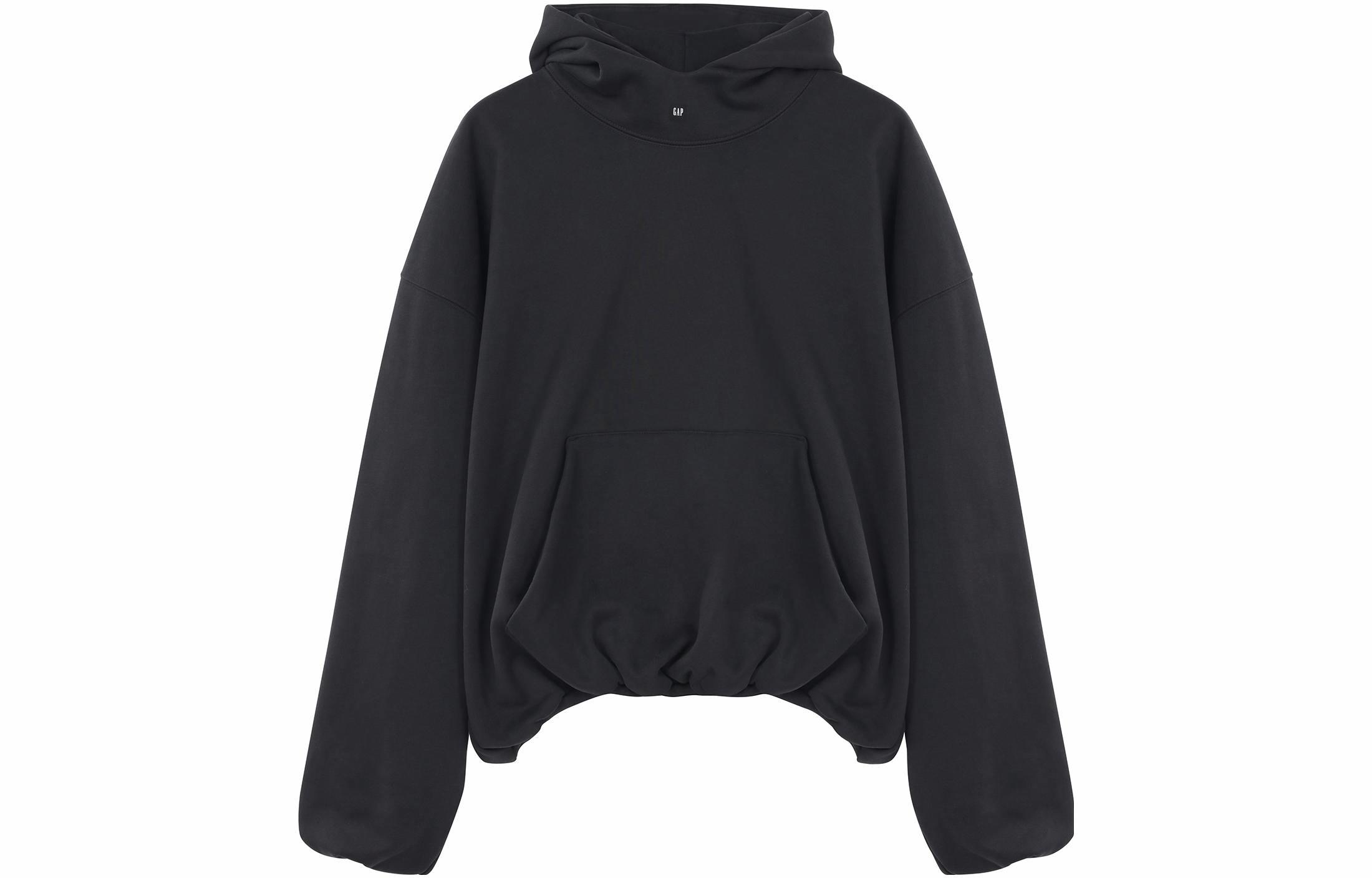 Мужское худи Yeezy YEEZY x Gap x Balenciaga Logo (черный)