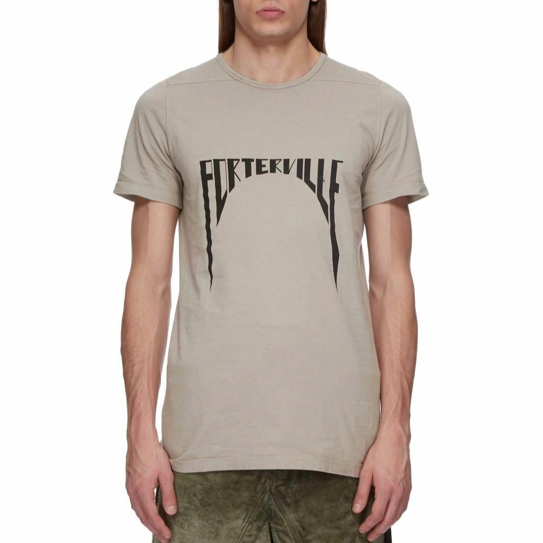 Мужская футболка Rick Owens DRKSHDW FW24 (жемчужная)