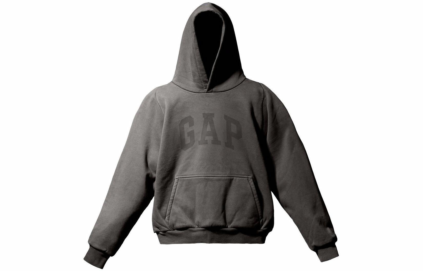 Худи Yeezy YEEZY x Gap x Balenciaga Logo (серое)