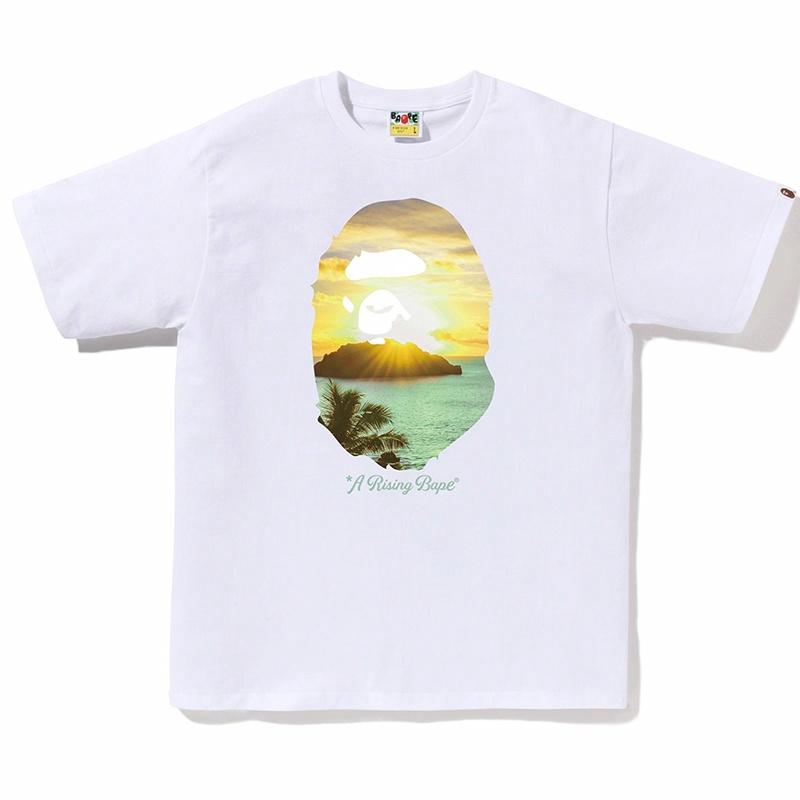 Футболка BAPE Miami Sunrise (белая)
