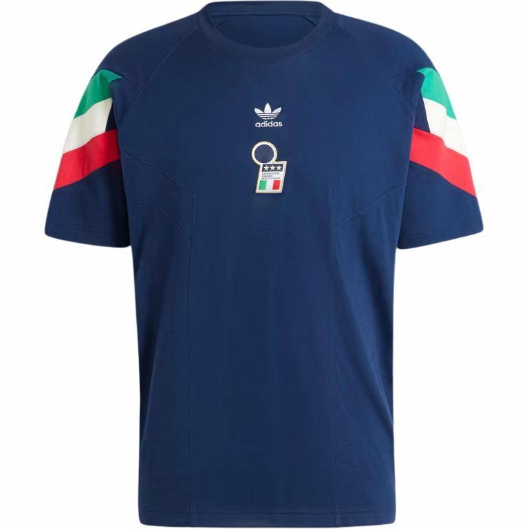 Мужская футболка adidas Italy T-Shirt (синяя)