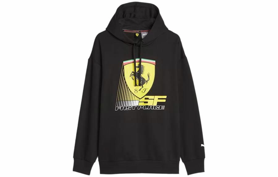 Мужское худи PUMA Ferrari Race (черное)