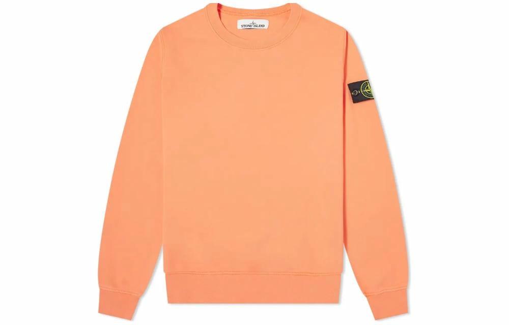 Мужское худи Stone Island FW22 (оранжевое)