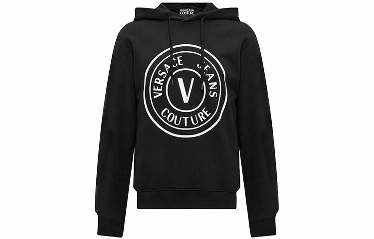 Мужское худи Versace VERSACE JEANS COUTURE FW23 Logo (черное)