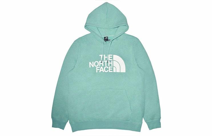 Мужское худи The North Face Half Dome Pullover Logo (изумрудное)