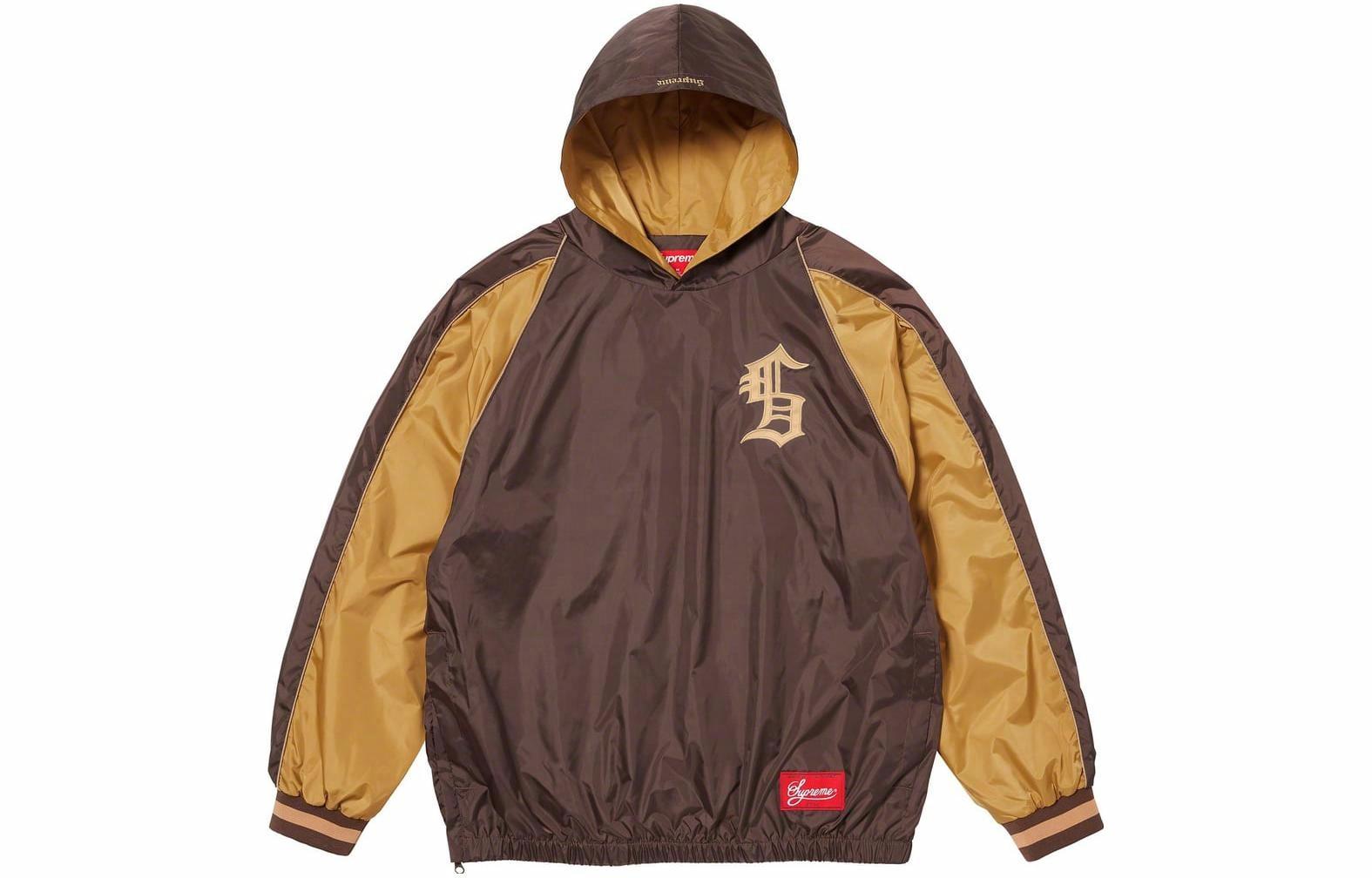 Худи Supreme Hooded Warm Up Pullover (черное)