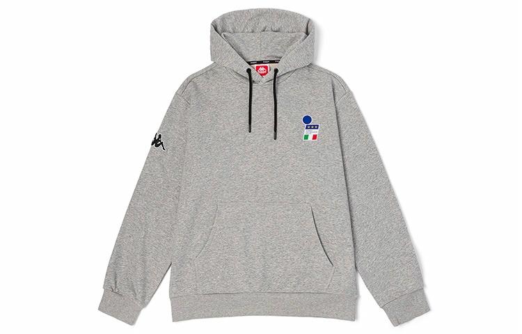 Мужское худи Kappa (серое)