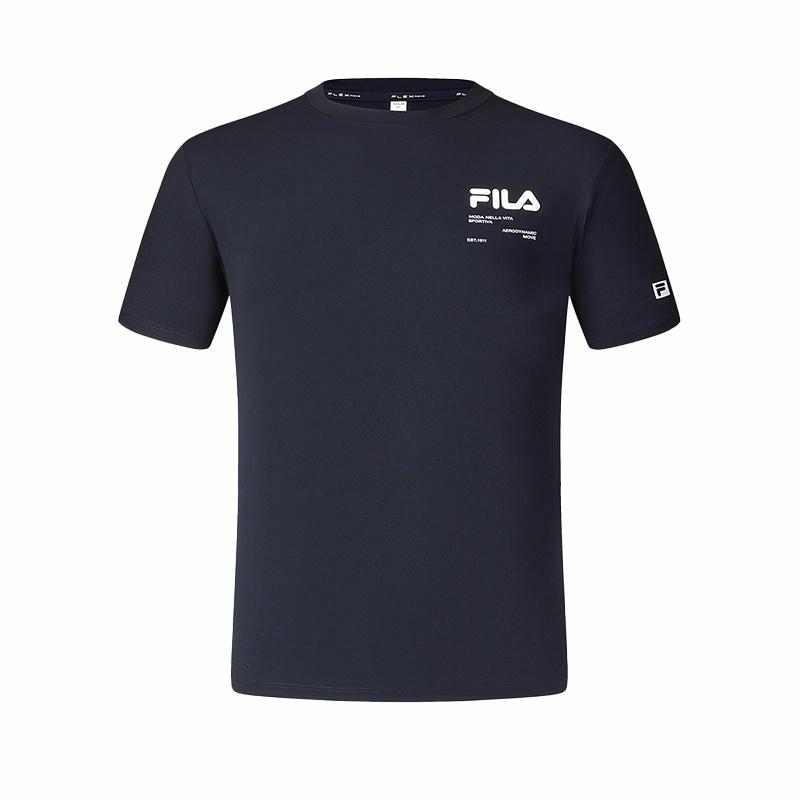 Мужская футболка Fila Fitness T-shirt (синяя)