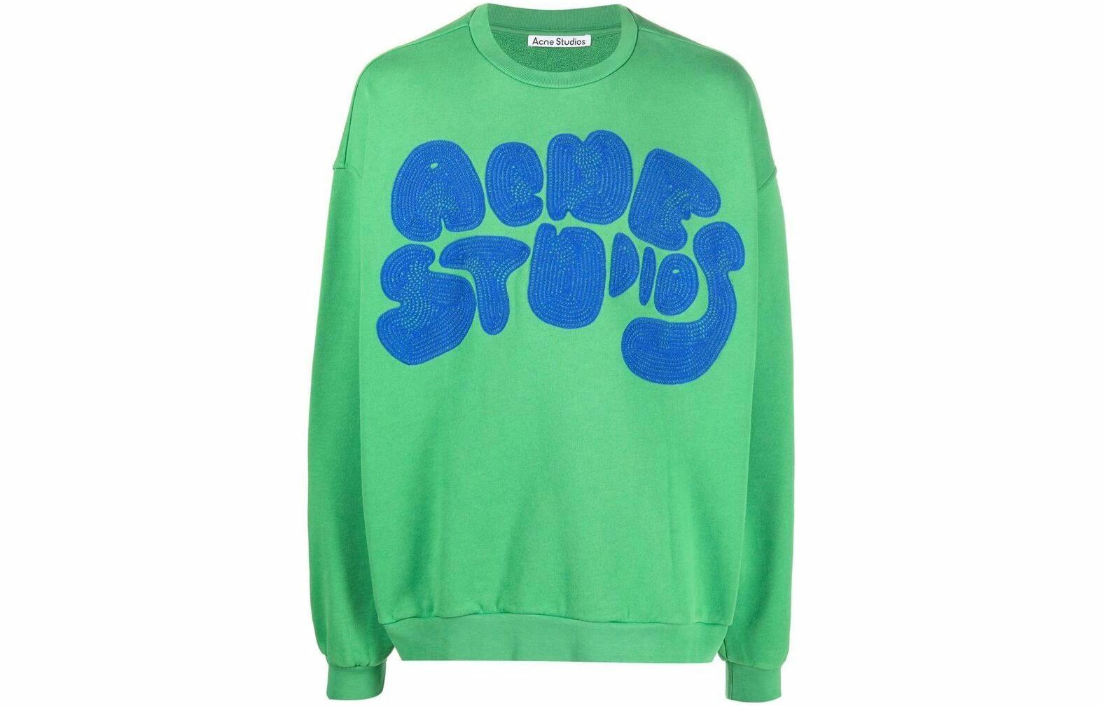 Мужское худи Acne Studios FW22 (зеленое)