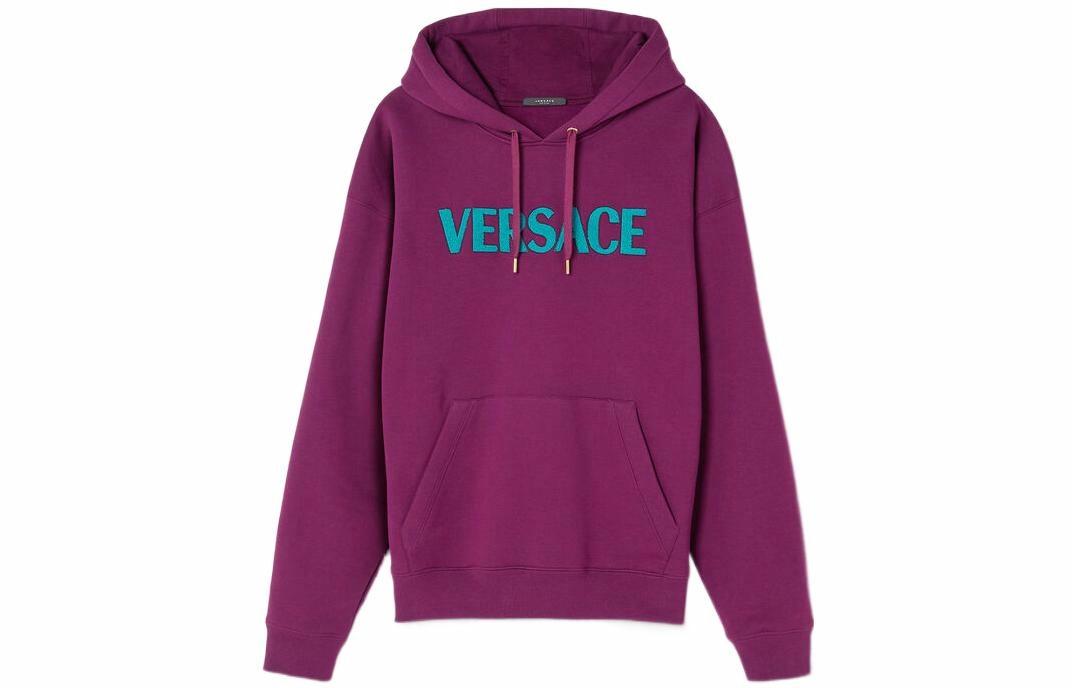 Мужское худи Versace Hoodie (пурпурное)