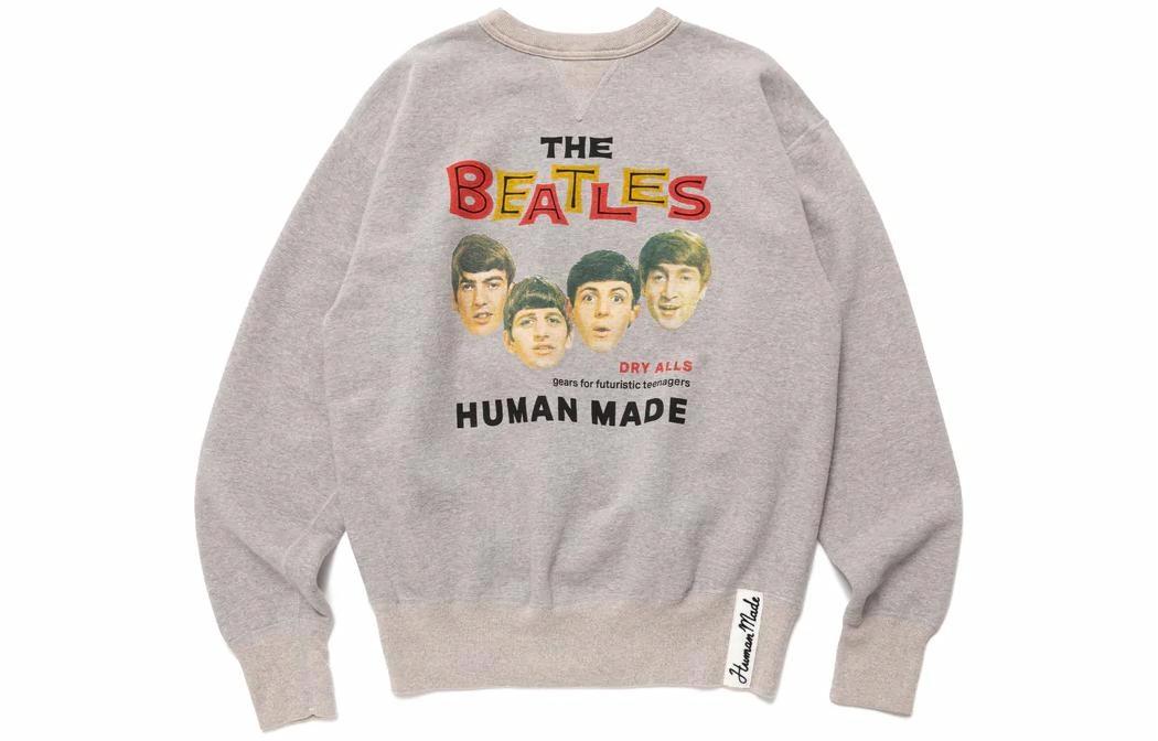 Свитшот Human Made FW22 С портретом (серый)