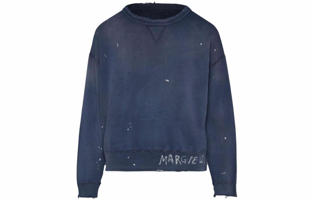 Мужское худи Maison Margiela (синее)