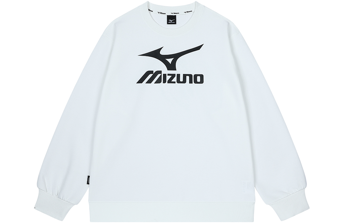 Mizuno Mizuno, travel long-sleeve with a round collar for men and women, with your logo imprint, oversize