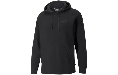 PUMA Sweatshirts Men's Black Hooded Moderate Other
