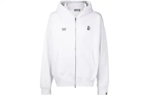 A BATHING APE Sweatshirts Men's Gray Hooded Moderate Regular