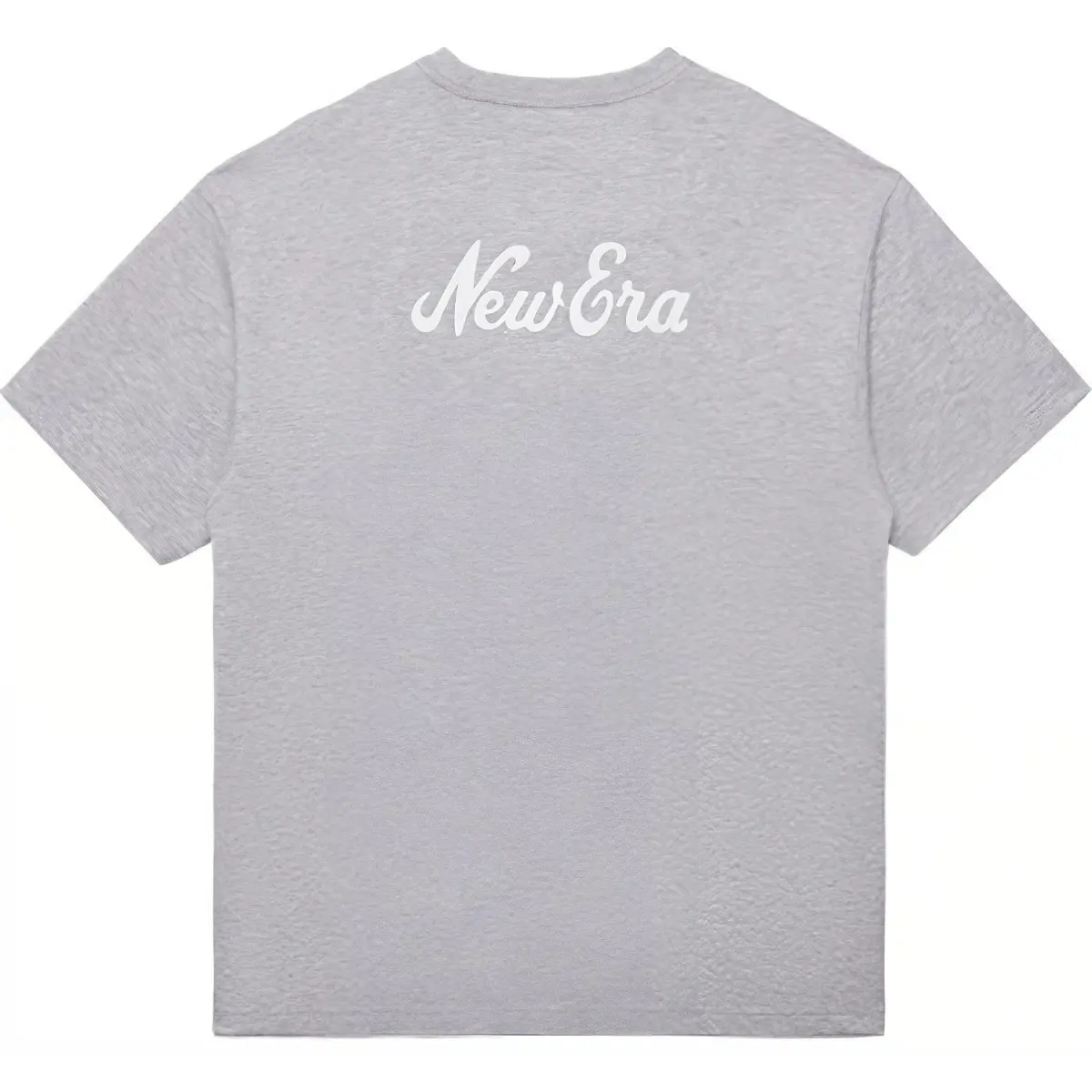 New Era T-Shirts Men's Gray Crew Neck Moderate
