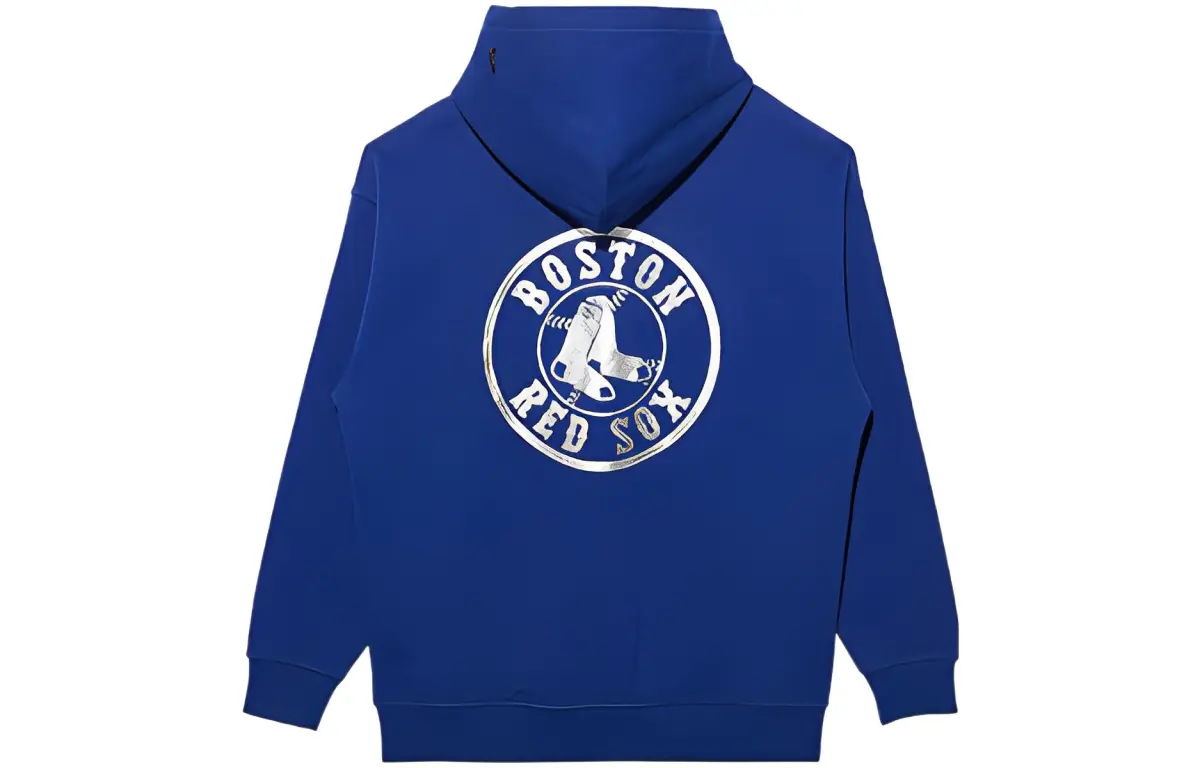 New Era Sweatshirts Unisex Blue Hooded (Non-detachable) Moderate