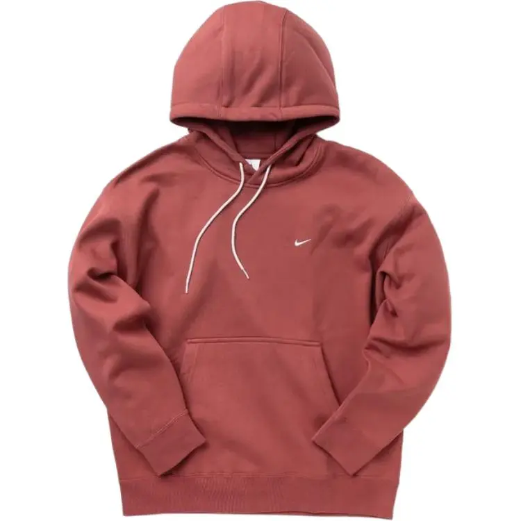 Nike Sweatshirts Men's Red Hooded Moderate Regular