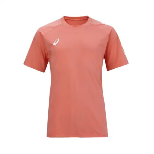 Asics T Shirt Unisex Pink Orange