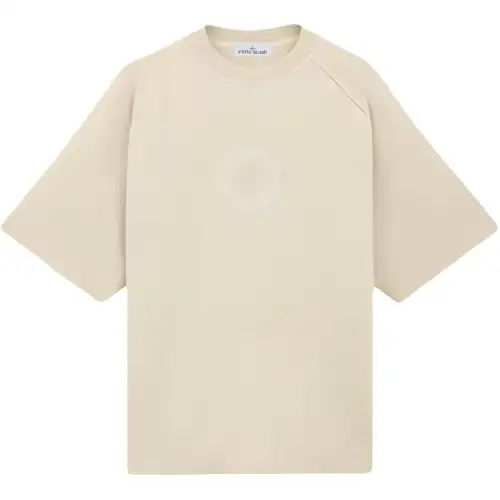 STONE ISLAND Organic Cotton Jersey T shirt