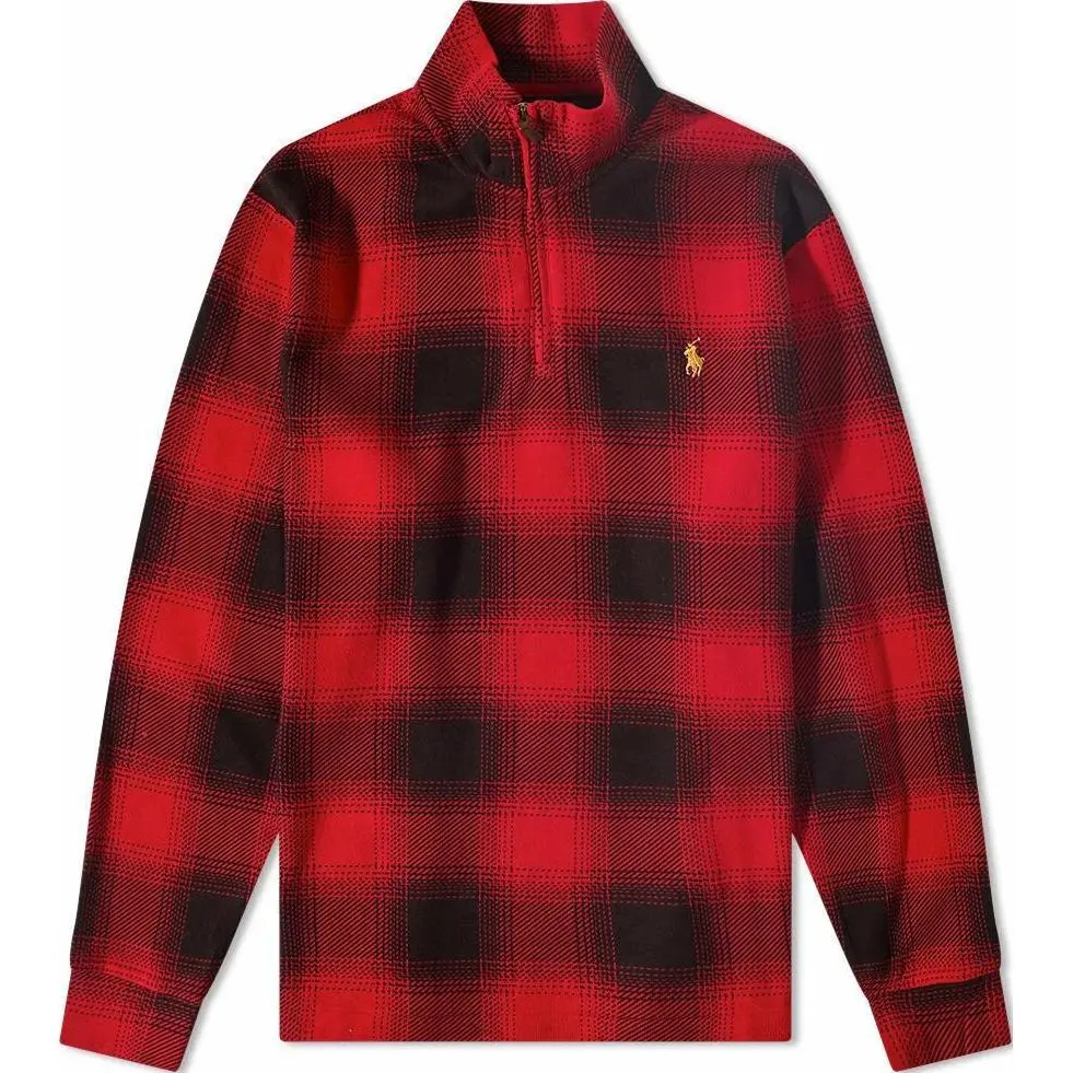 【Previous Season】Polo Pony plaid-checked sweatshirt