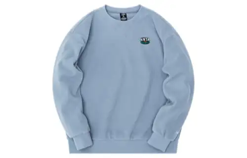 ANTA Life Collection Sweatshirts Unisex Blue Crew Neck Moderate Regular