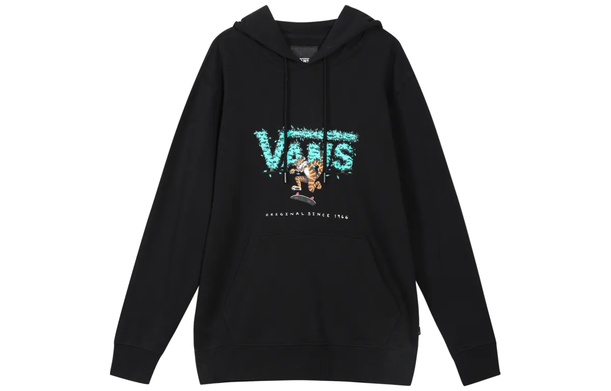 Vans Sweatshirts Unisex Black Hooded (Non-detachable) Moderate Straight Fit