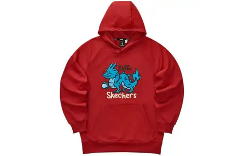 Skechers New Year Sweatshirt Men's Berry Red