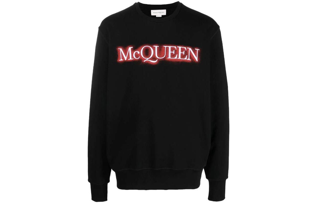 Мужское худи Alexander McQueen SS23 (черное)