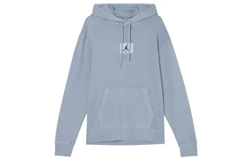 Jordan Essentials Men's Drawstring Hooded Sweatshirt 'Blue/Gray'