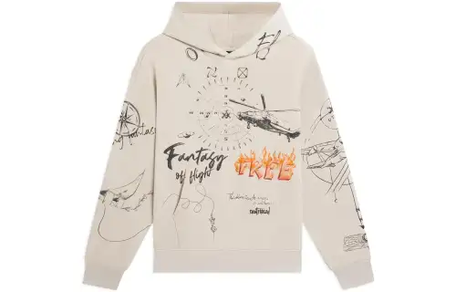 Li Ning CF Tracing Sweatshirt Unisex Apricot