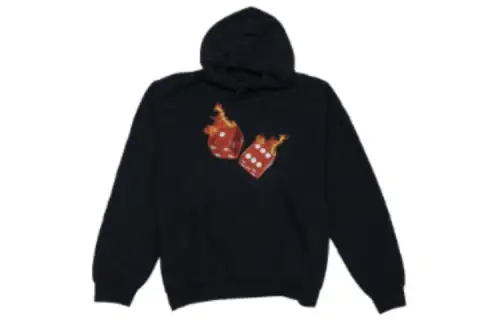 Travis Scott Sweatshirts Unisex Black Hooded Moderate Other