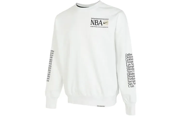 Nike As N31 Mnk Df Std Issue Crew Sweatshirt Men's White